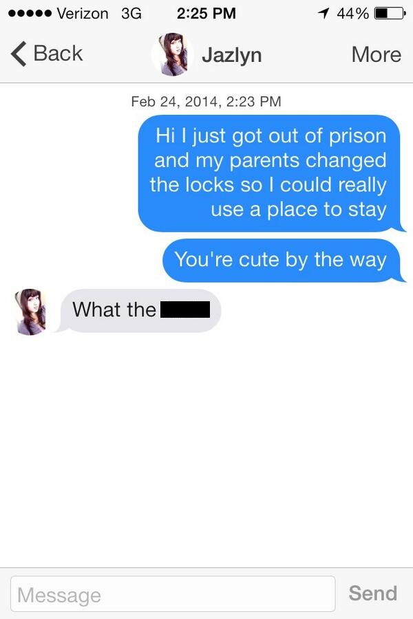 Funny Tinder Lines Picking Up Girls On Tinder